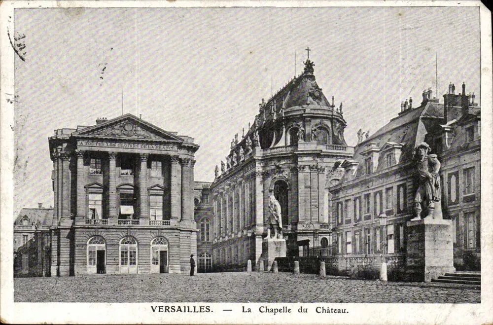 Versailles — A Capela do Castelo — Editor não identificado - Frente
