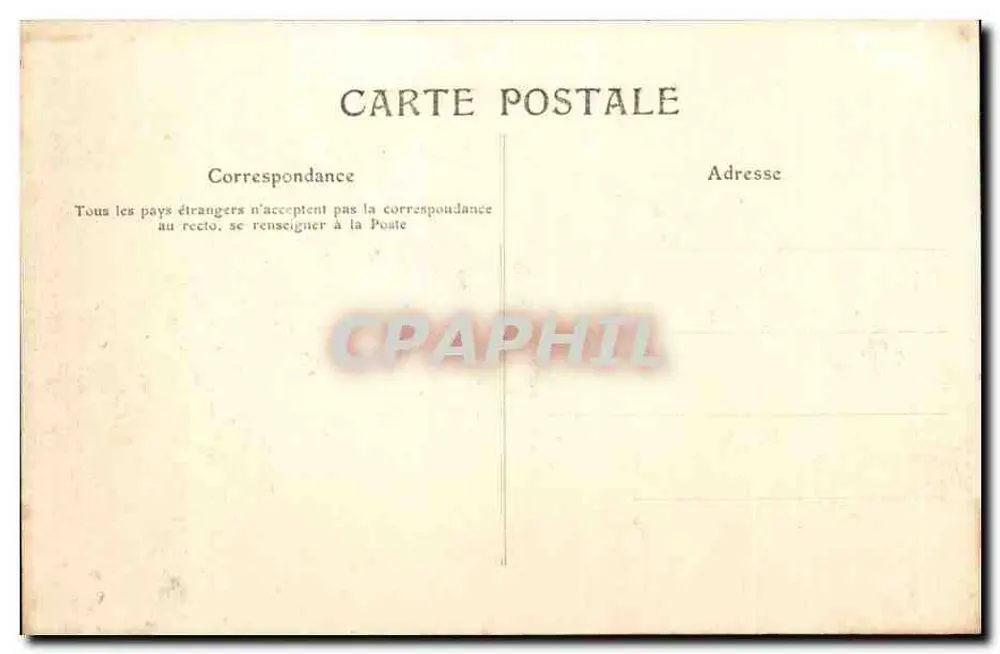 Lourdes — A Procissão chegando à Esplanada — Os Pirineus, n° 474 - Verso