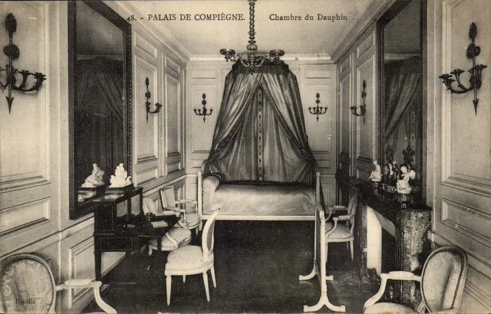 Palácio de Compiègne — Quarto do Duque de Borgonha — Darcolle, n°48 - Frente