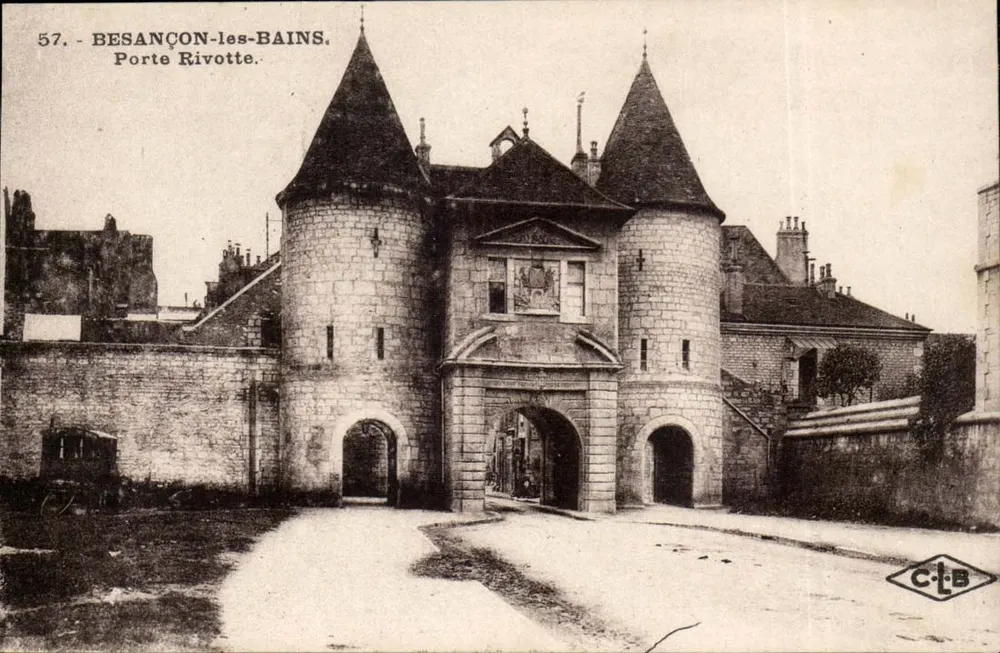 Besançon-les-Bains — Porta Rivotte — C-LB - Frente