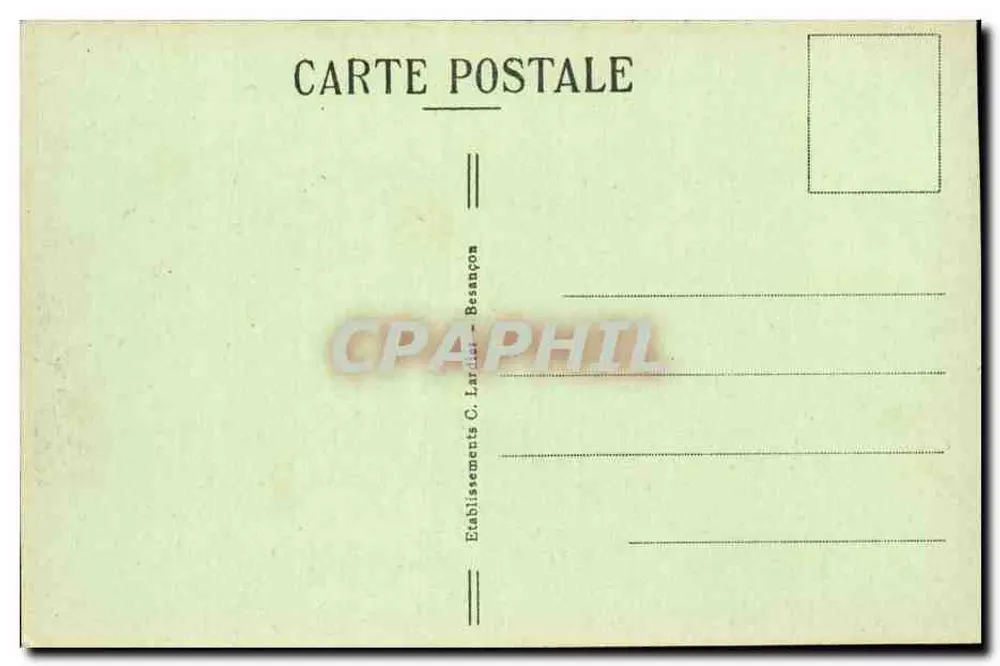 Besançon-les-Bains — Porta Rivotte — C-LB - Verso