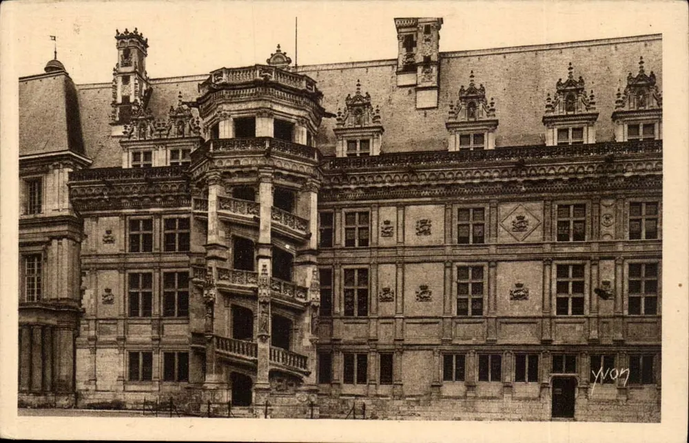 Château de Blois — Escalier François — Édition d'Art YVON, Paris - Vorderseite