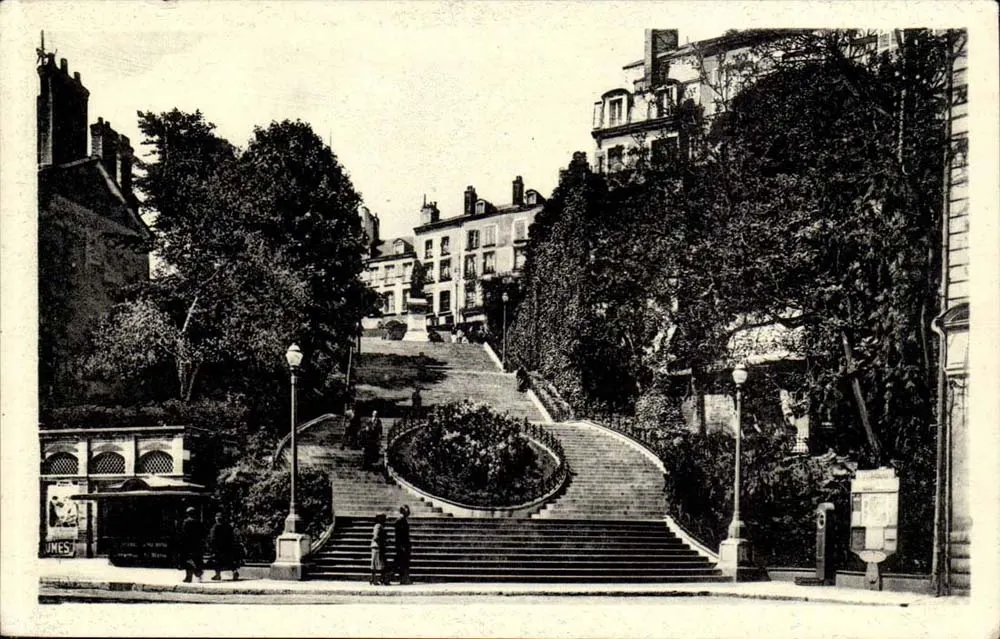Escada Denis-Papin — Blois — editor A.P. 225 - Frente
