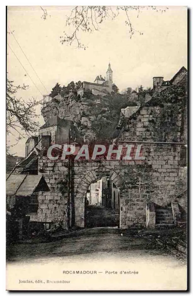 Rocamadour — Porta de entrada — Joacolas, edição Rocamadour - Frente