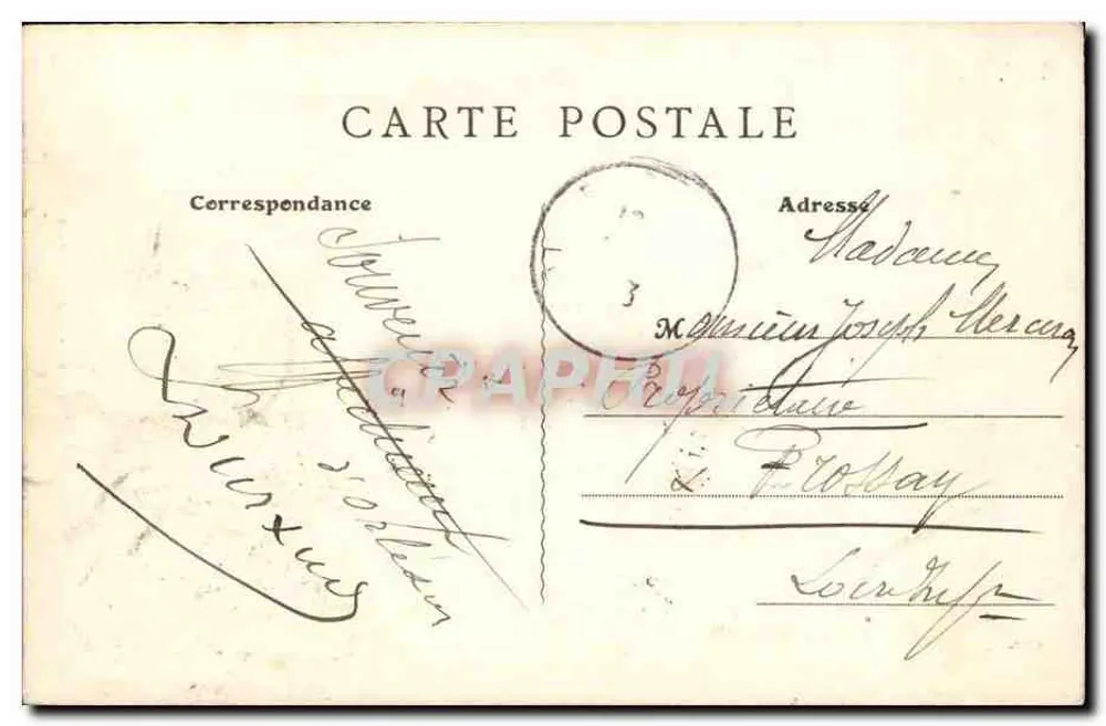 Orléans - A Catedral — editor InG, n° de série 684 - Verso