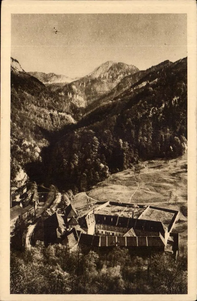 Dauphiné - Fourvoirie — Destillerie der Grande Chartreuse — Ausgabe der Grande Chartreuse Gesellschaft - Vorderseite