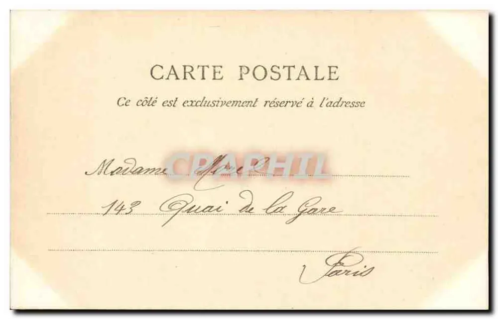 LILLE — Abside Saint-Maurice — editor desconhecido - Verso