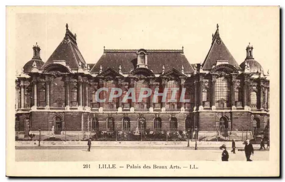 LILLE — Palácio dos Belos-Artes — 201 - Frente