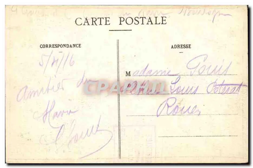 Nice Havrais - O Hotel — C.V. - 2547 - Verso