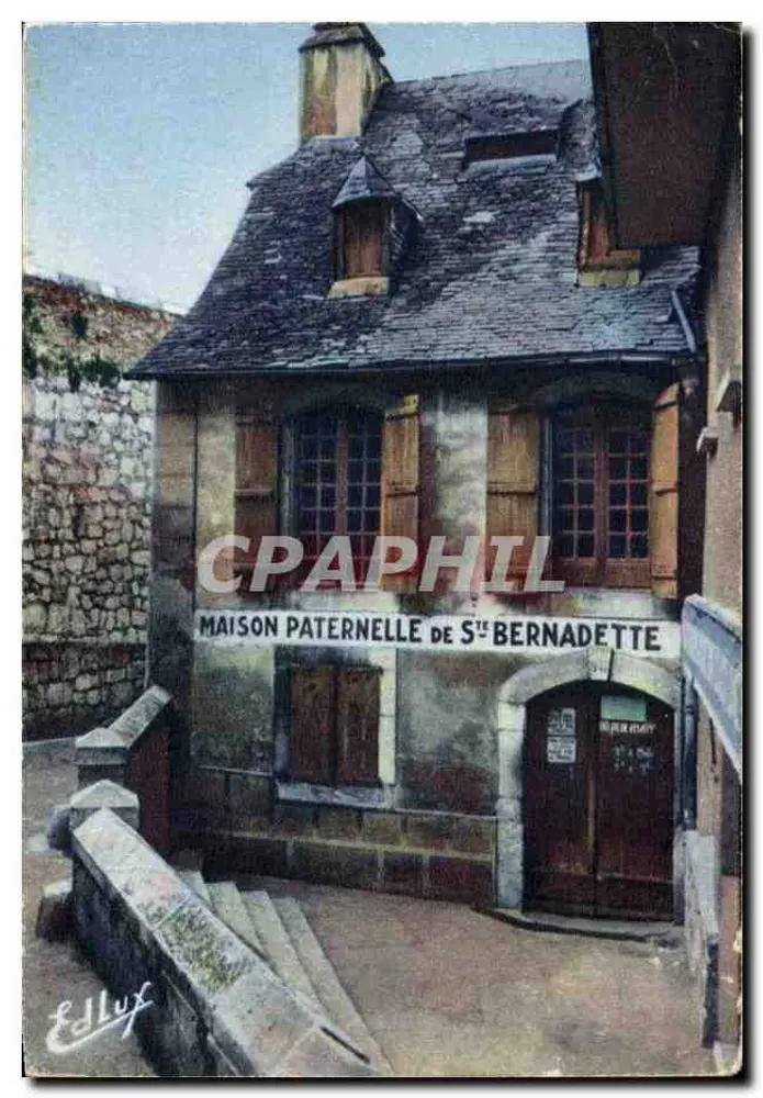 Paternal House of Sainte Bernadette — Lourdes — Éd. Edluf - Vorderseite