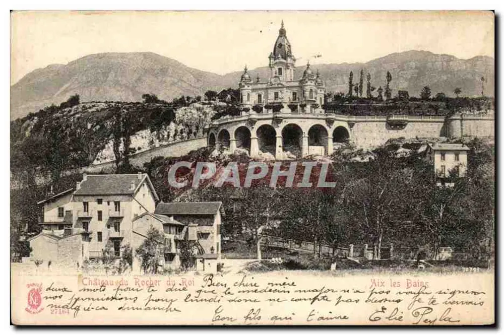 Castelo do Rochedo do Rei — Aix-les-Bains — Editor: 20793 - Frente