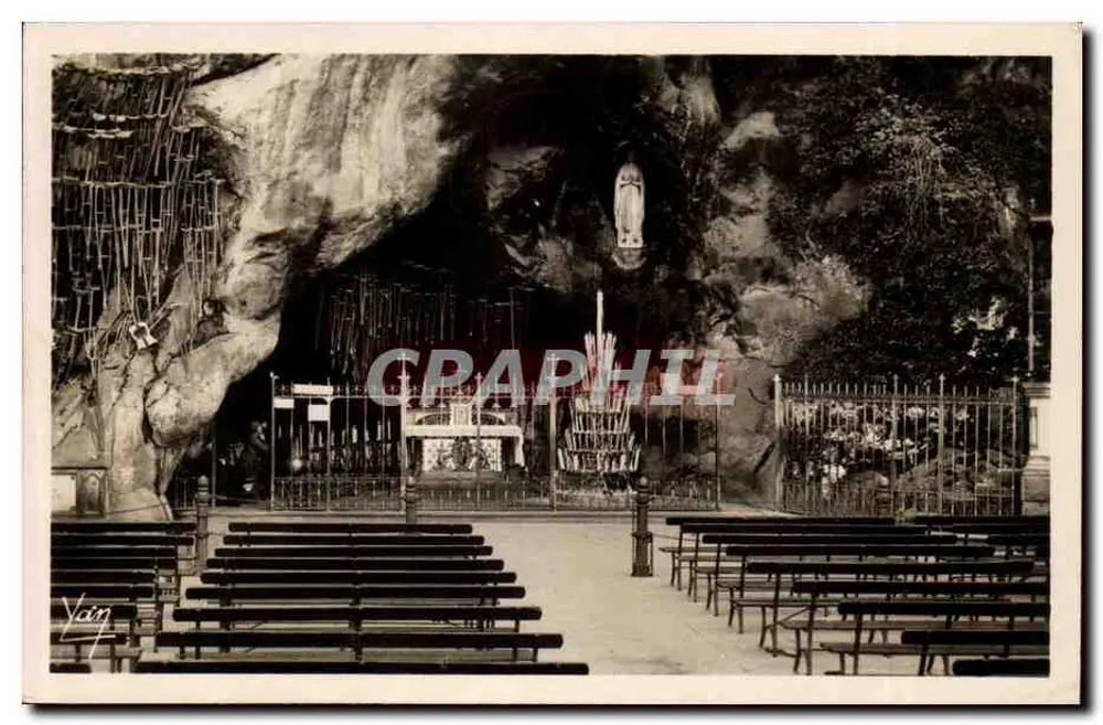 Lourdes - A Grotte Miraculeuse — Edição Photo Véritable, n°52 - Frente