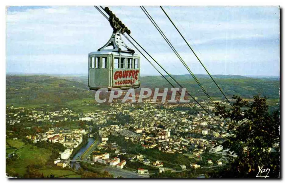 Lourdes-Höhle — Seilbahn — Yanp-Ausgabe - Vorderseite