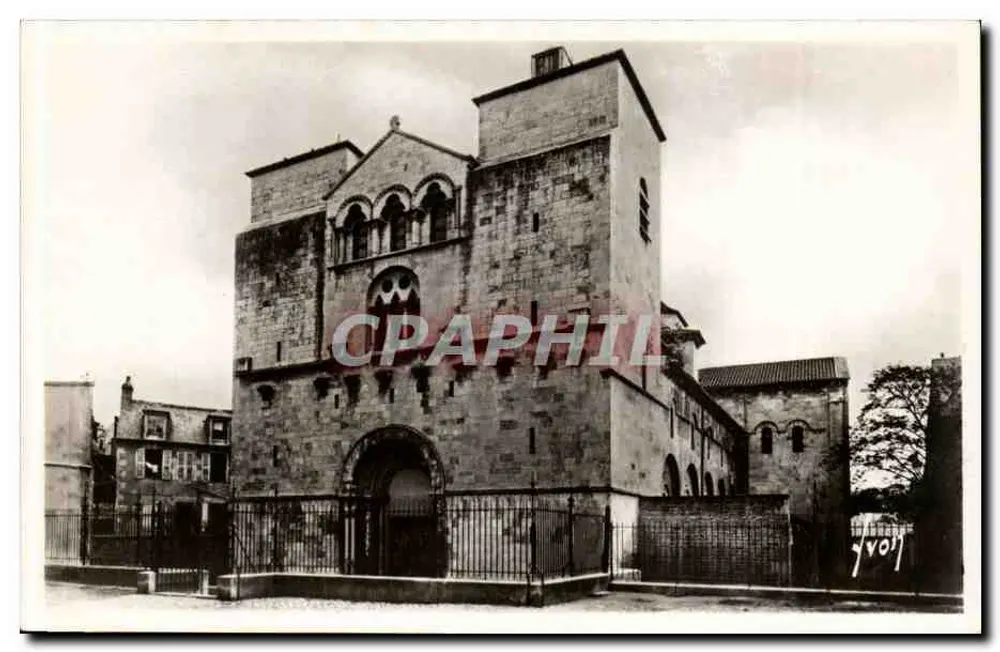 Igreja de São Etienne — Nevers (Nièvre) — Éditions d'Art 'La Douce France' - Frente