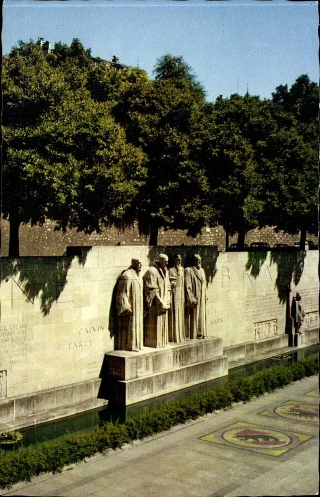 Monumento da Reforma — Genebra — Éditions Jaeger - Frente