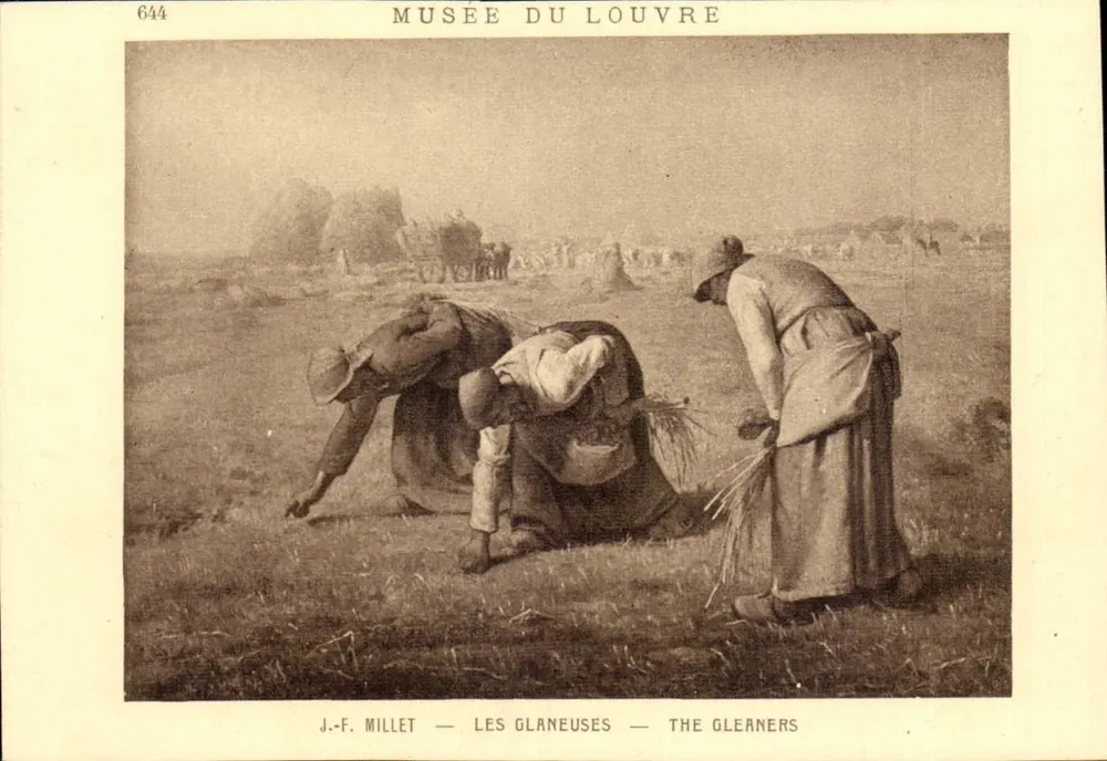 Die Gläubigen — Louvre-Museum — Braun & Cie, Paris Print - Vorderseite