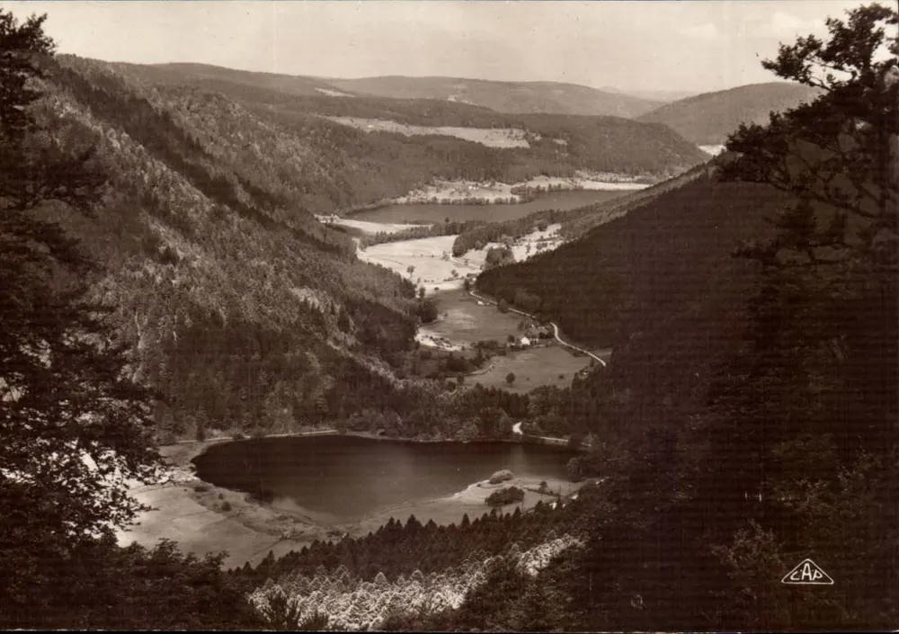 Wąwóz Jeziorowy — Obrzeża Gérardmer — C.A.P. Strasbourg - Awers