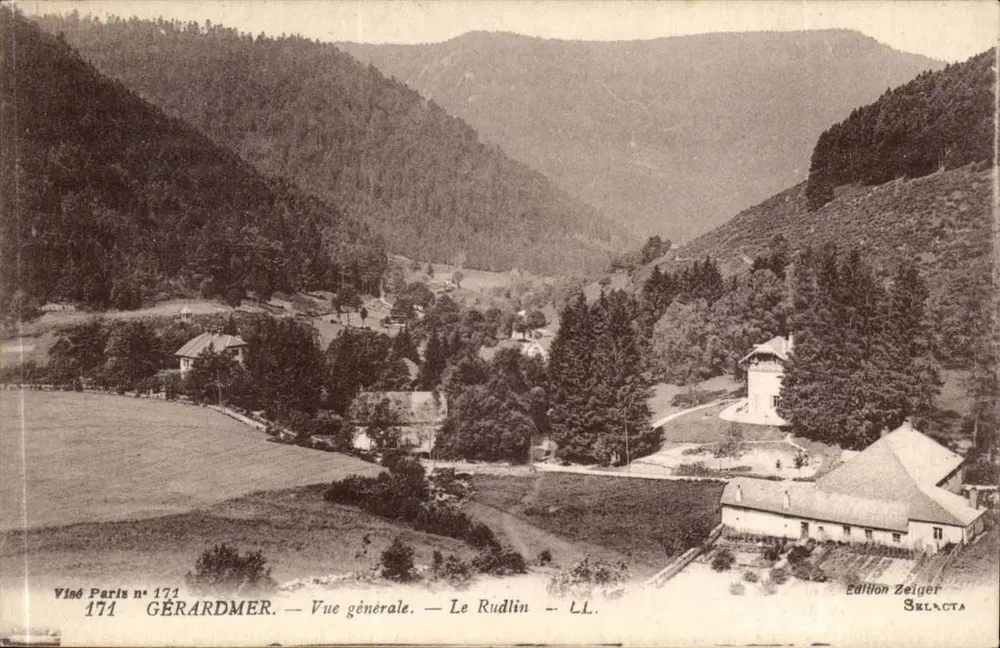 Gérardmer — Vista geral — O Rudlin — Edição Zeiger, n° 171 - Frente