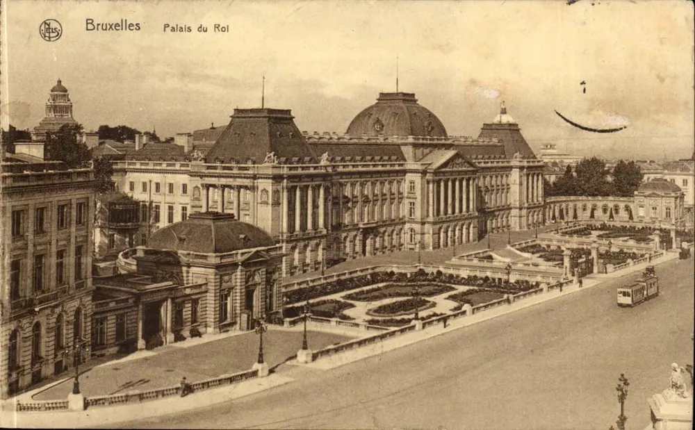 Bruxelles - Palais du Roi — éditeur J. Leus, n° de série non visible - Vorderseite