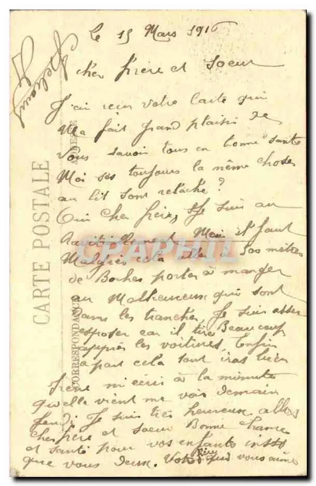 Nevers — O Palácio Ducal — LL - Verso