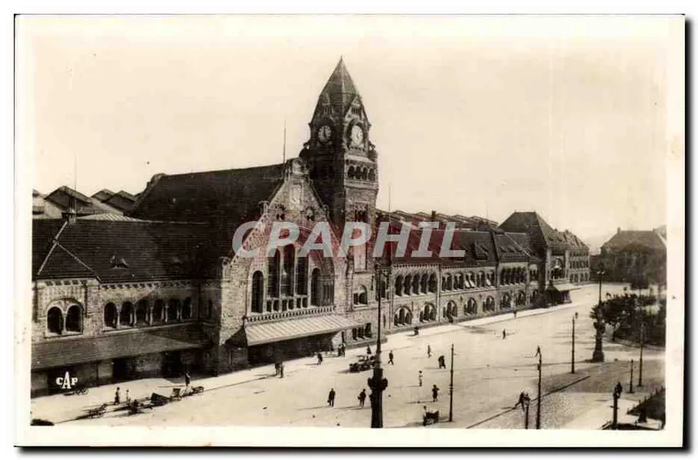 Metz — A Estação — editor REAL-PHOTO, n°55 - Frente