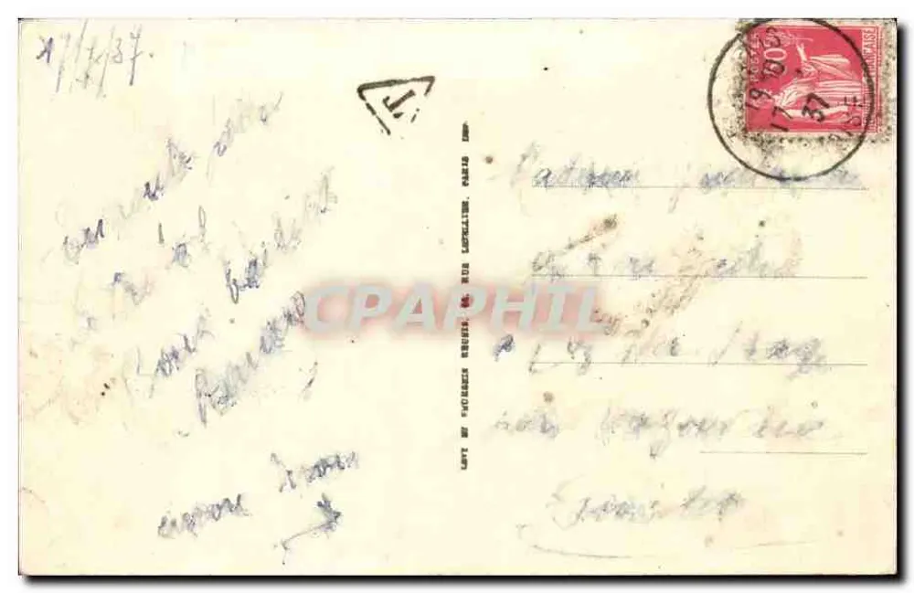 Beauvais — La Catedral — Vista General — LL. - Reverso