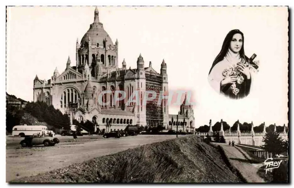 A Basílica de Lisieux — Calvados — Edições Caby - Frente