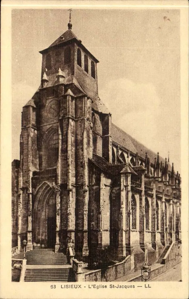 Lisieux - A Igreja de São Jacó — LL - Frente