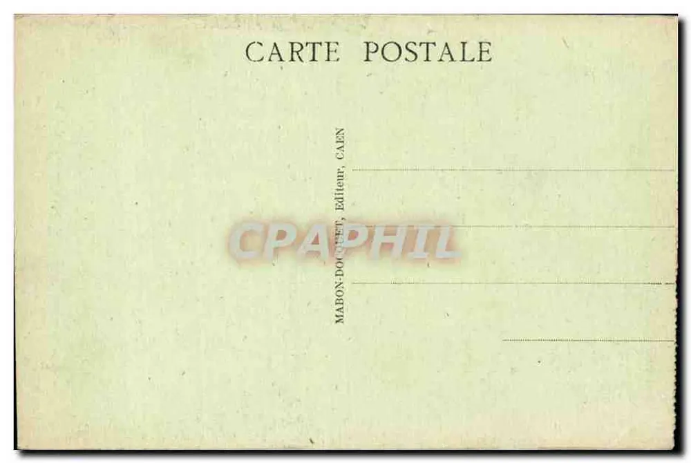 Caen - Hotel de la Bourse, Ehemaliges Hotel d'Ecoville - Rückseite