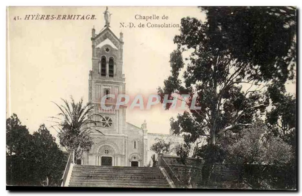 Hyères-Érmitage — Kapel van N.D. van Consolatie — Speciale editie - Voorkant
