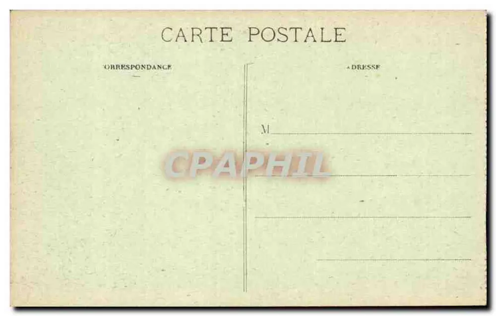 Kathedrale von Reims — nach dem Bombenangriff 1914 — L.H. Paris, Nr. 77 - Rückseite
