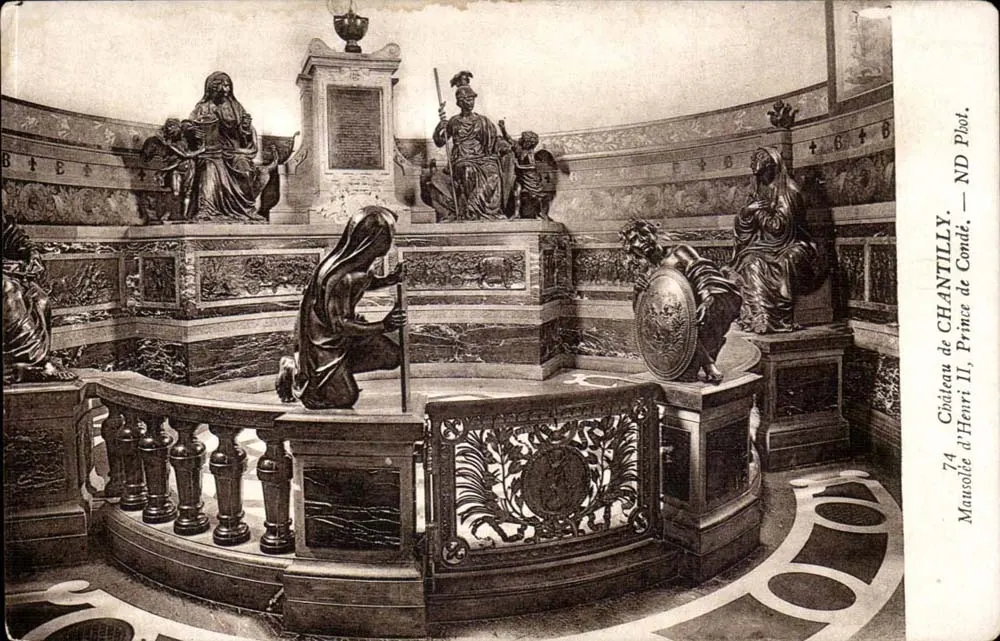 Schloss Chantilly — Mansole von Henri II, Prinz von Condé — Phot. ND - Vorderseite