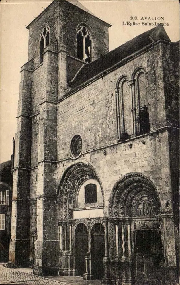 Avalon — La Iglesia de San Lazaro — editor desconocido, n° 100 - Anverso
