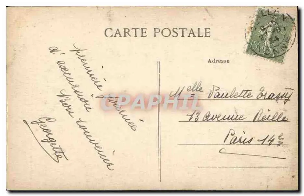 Avalon — La Iglesia de San Lazaro — editor desconocido, n° 100 - Reverso