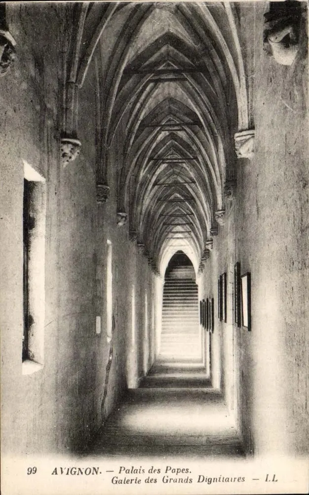 Avignon — Palais des Papes. Galerie des Grands Dignitaires — L.L. - Vorderseite