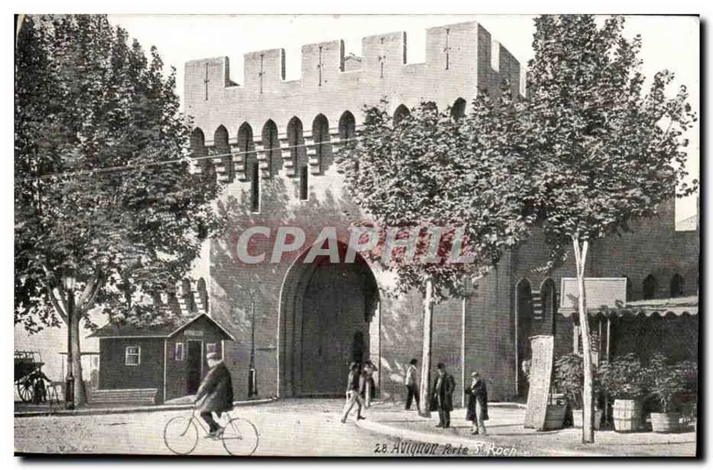 Avignon - Tor Saint-Roch — Verlag L.Y. & Co. Nr. 28 - Vorderseite