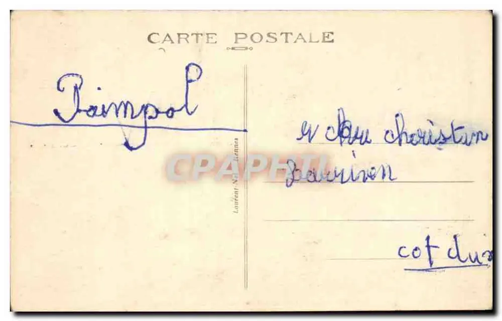 O Mont Saint Michel — Lado Sul Oeste — Laurent-Néel (n°2954) - Verso