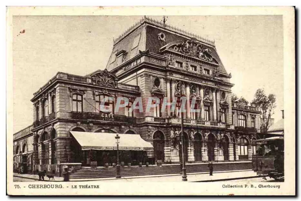 Cherbourg - O Teatro — Coleção P. B., Cherbourg - Frente