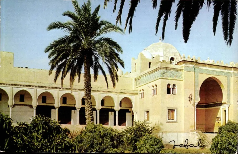 Palácio no Sul — Argélia pitoresca — Editor JEFAL, n° A/353 - Frente