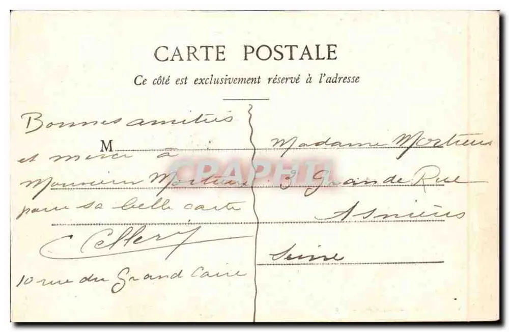 Auxerre - Staudamm Batardeau - Linie von Laroche nach Nevers — Cliché L. Fourquaux, Nr. 112 - Rückseite