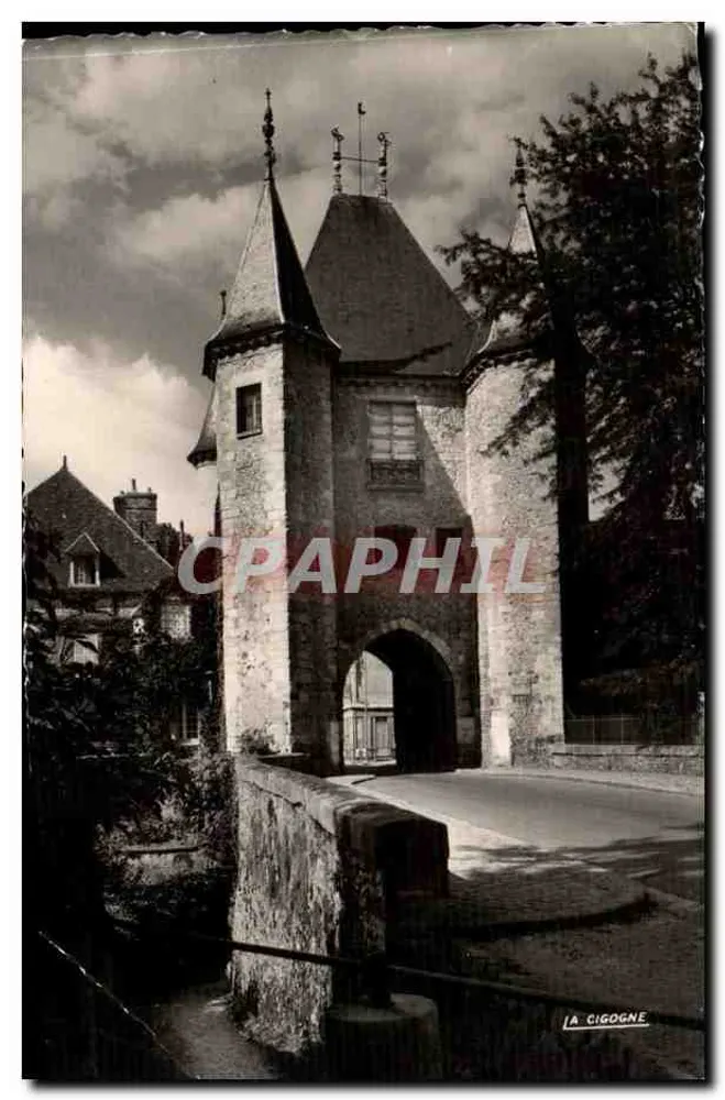 La Cigogne — Porte de Joigny — Éditions André Lecante - Recto