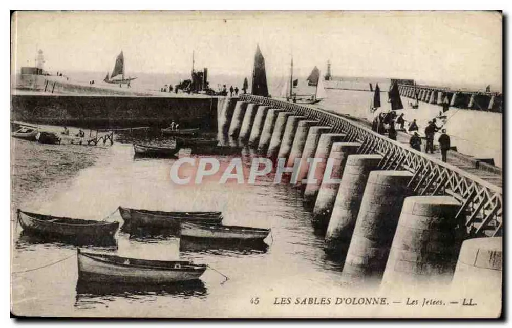 Les Sables d'Olonne — As Pontas — LL. — n°45 - Frente