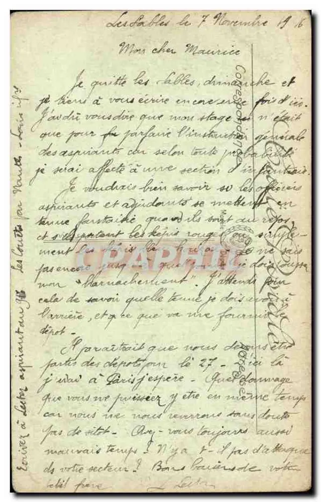 Les Sables d'Olonne — As Pontas — LL. — n°45 - Verso