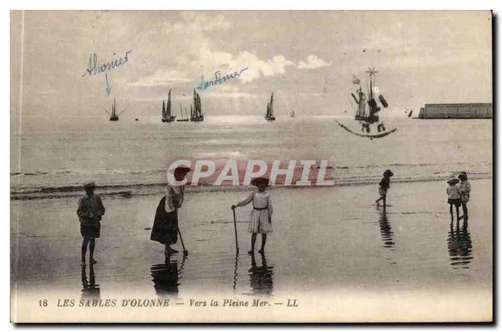 Les Sables d'Olonne — Vers la Pleine Mer — LL - Voorkant