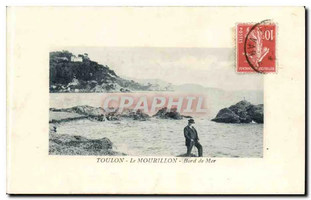 Toulon - Le Mourillon - Küste — Edition Ponteil - Vorderseite