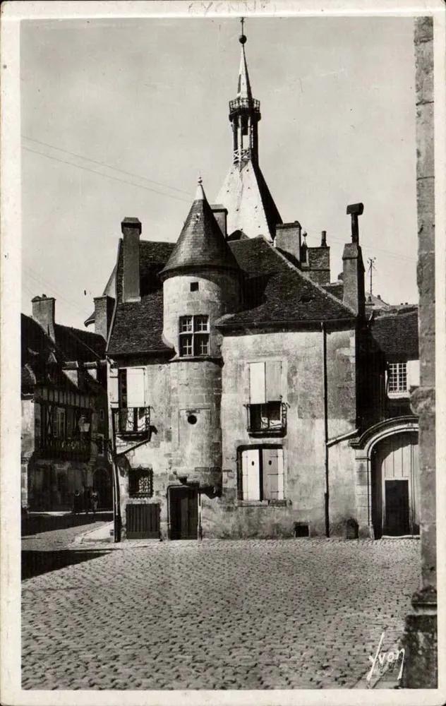 Avallon (Yonne) — Casa do século XV — Les Éditions d'Art, 15 Rue de Paris, Paris - Frente