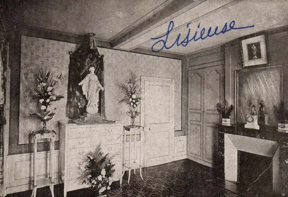 Zimmer der Schwester Thérèse in Lisieux — Buissonniers — Verleger Renoult, Nr. 16 - Vorderseite