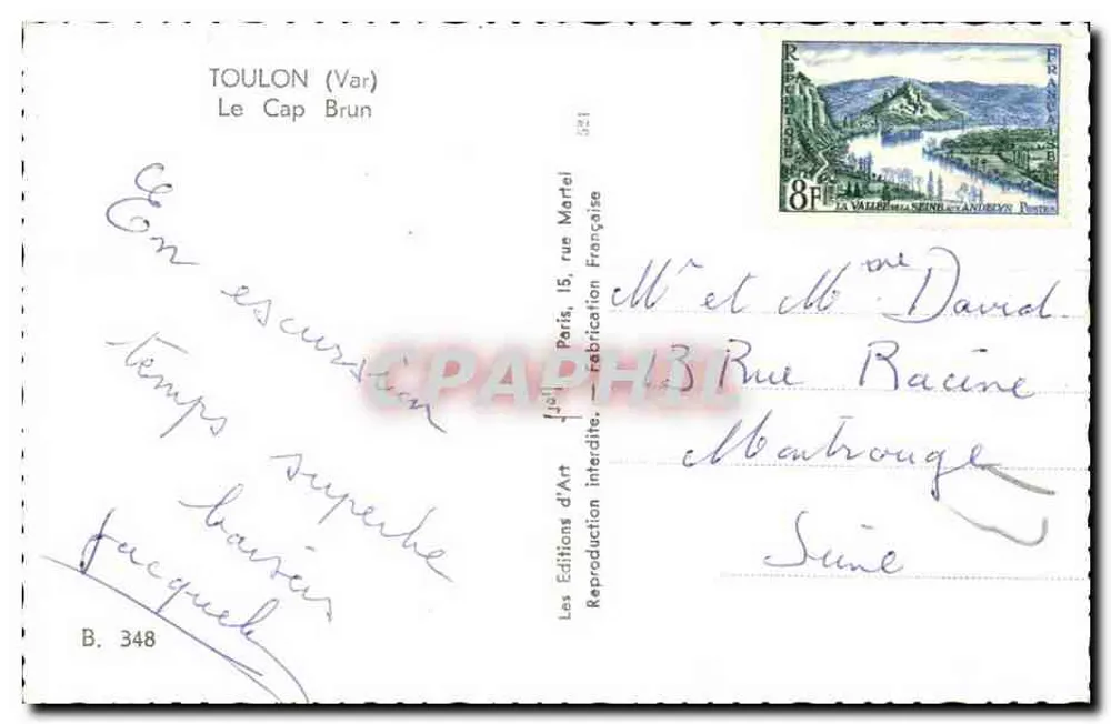 O Cabo Marrom — Toulon (Var) — Les Editions d'Art - Verso