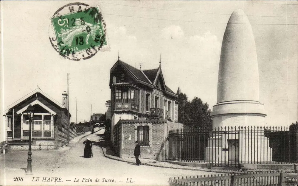 르 Havre — Le Pain de Sucre — LL. n°208 - 앞면