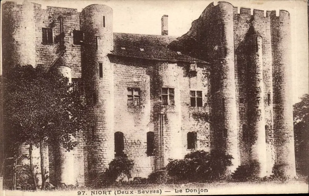 Niort (Deux-Sèvres) — O Donjon - Frente